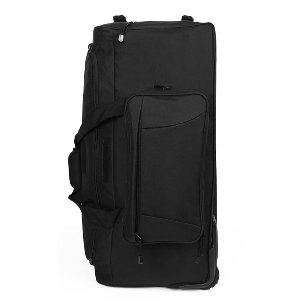 124L Large Capacity Rolling Duffel Bag for Camping & Travel