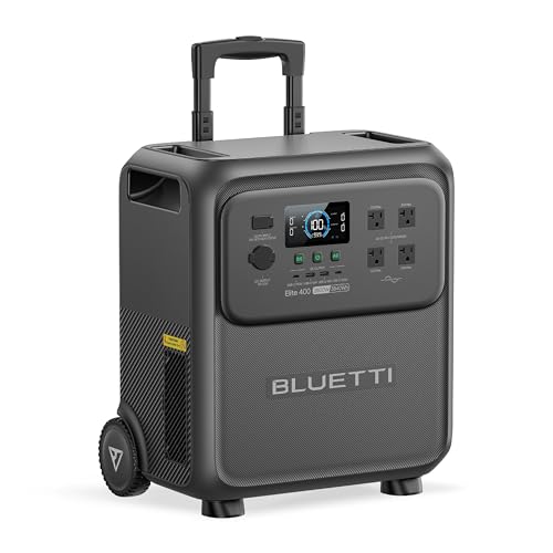 3840Wh Portable Power Station with LFP Battery & 2600W Output