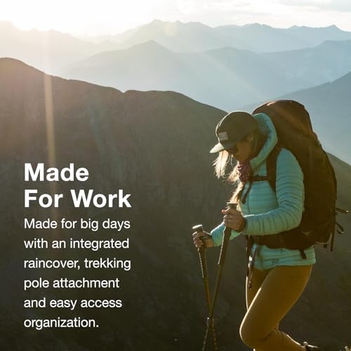 58L Women's Hiking Backpack with Rain Cover