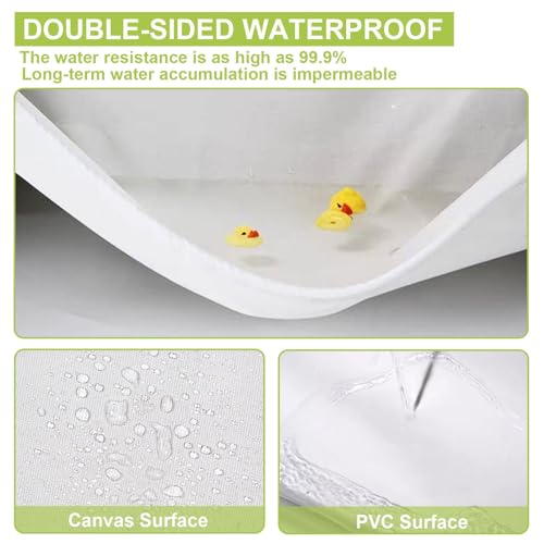 Heavy Duty Waterproof Tarp with Reinforced Edges
