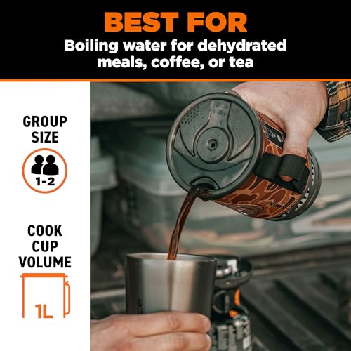 Portable Fast Boil Camping Stove with Cooking Cup