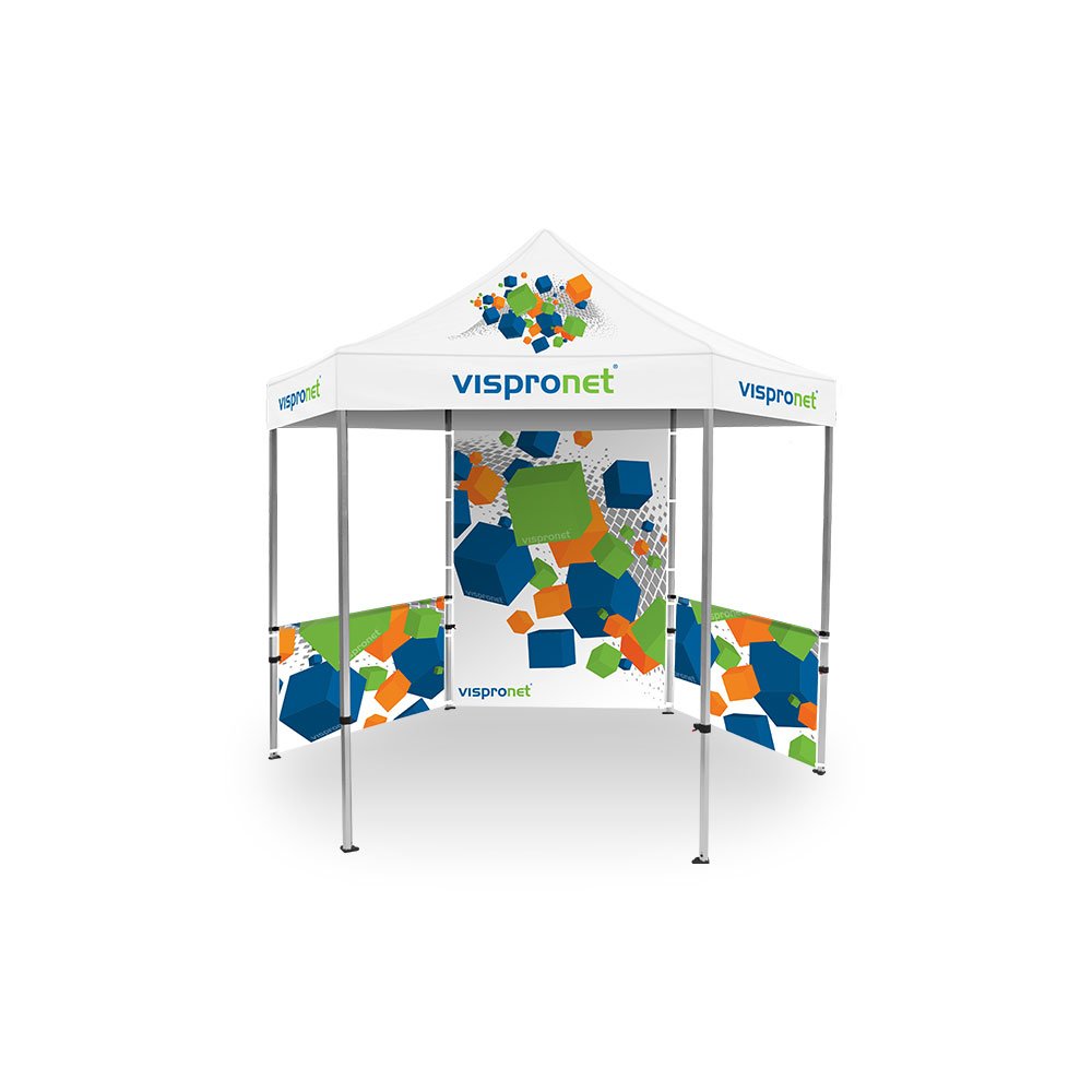 Pop-Up Canopy Half Wall Rail Bars