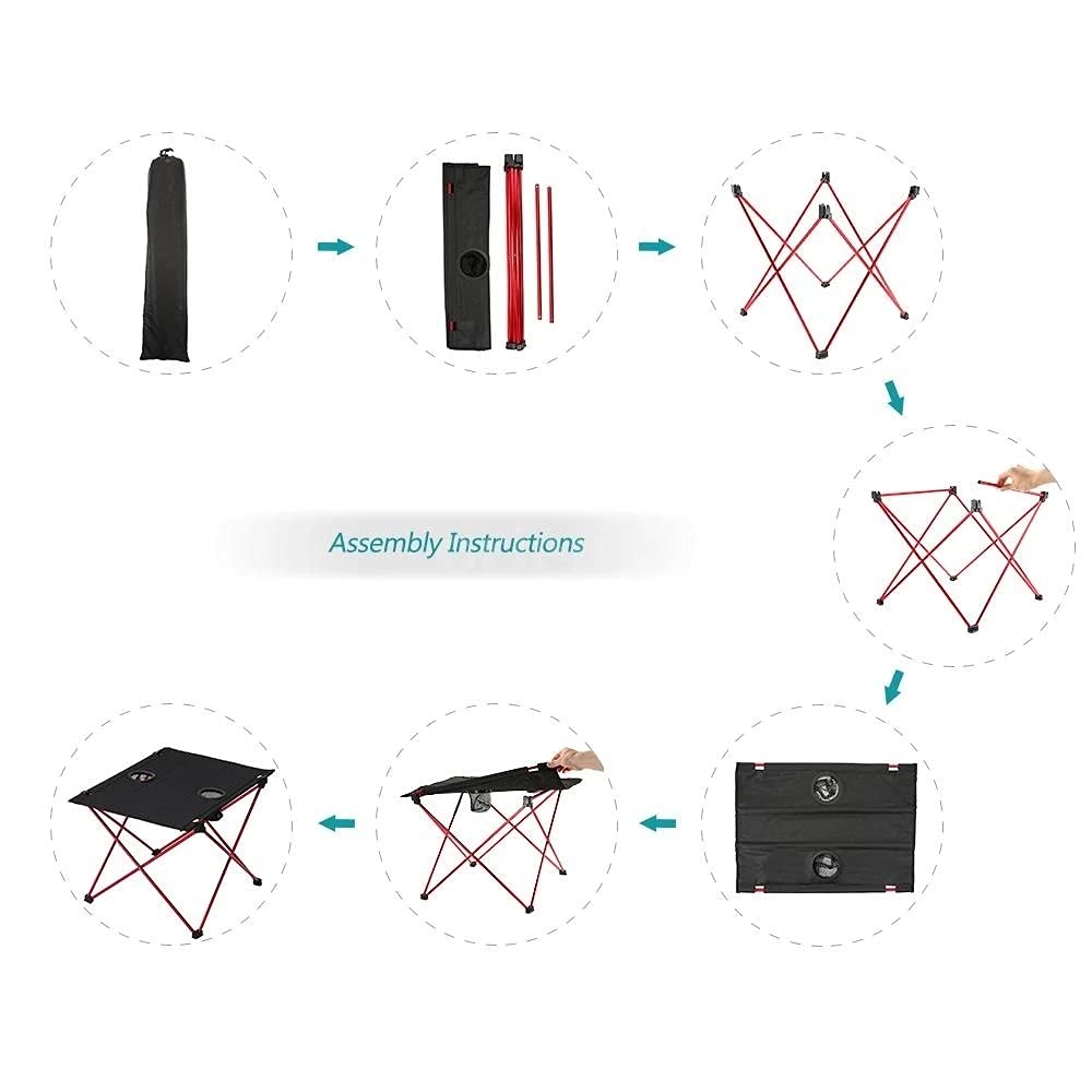 Portable Folding Camping Picnic Table