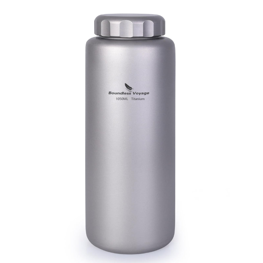 Boundless Voyage Titanium Water Bottle 1050ml Outdoor Sports Flask T-3005D