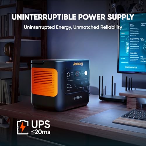 2042Wh Portable Power Station with LiFePO4 Battery & 2200W Output