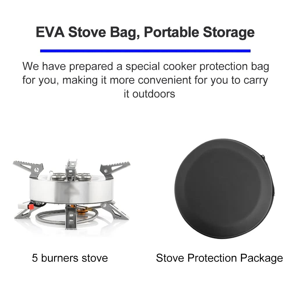 Portable High Power Camping Gas Stove Burner