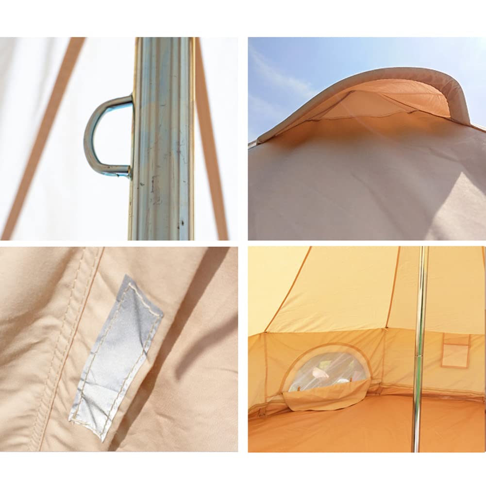 4-Season Family Bell Tent for Camping & Glamping