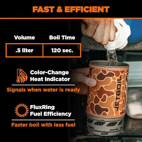 Portable Fast Boil Camping Stove with Cooking Cup