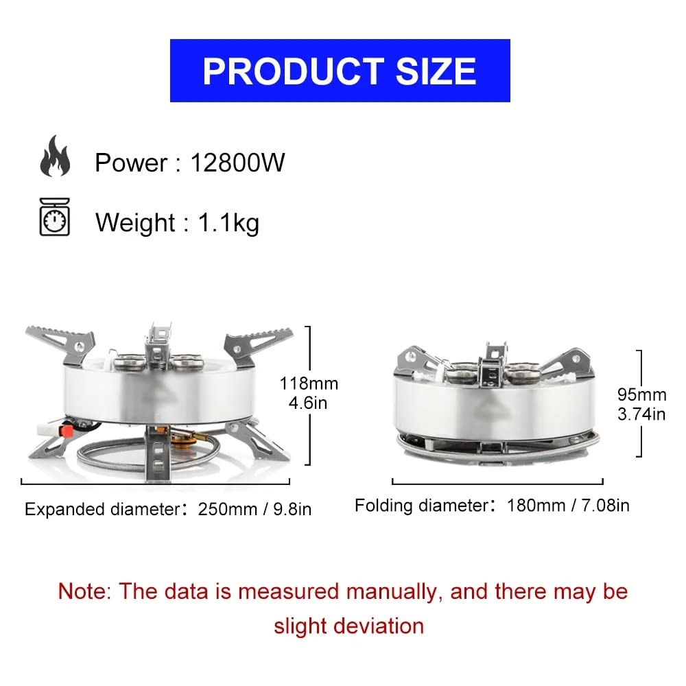 Portable High Power Camping Gas Stove Burner