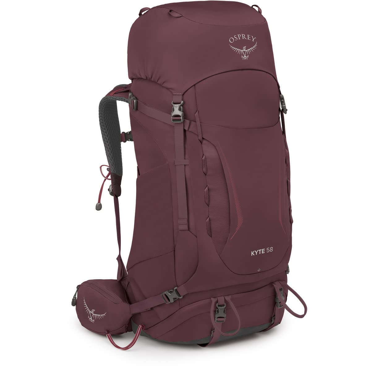 58L Women's Hiking Backpack with Rain Cover