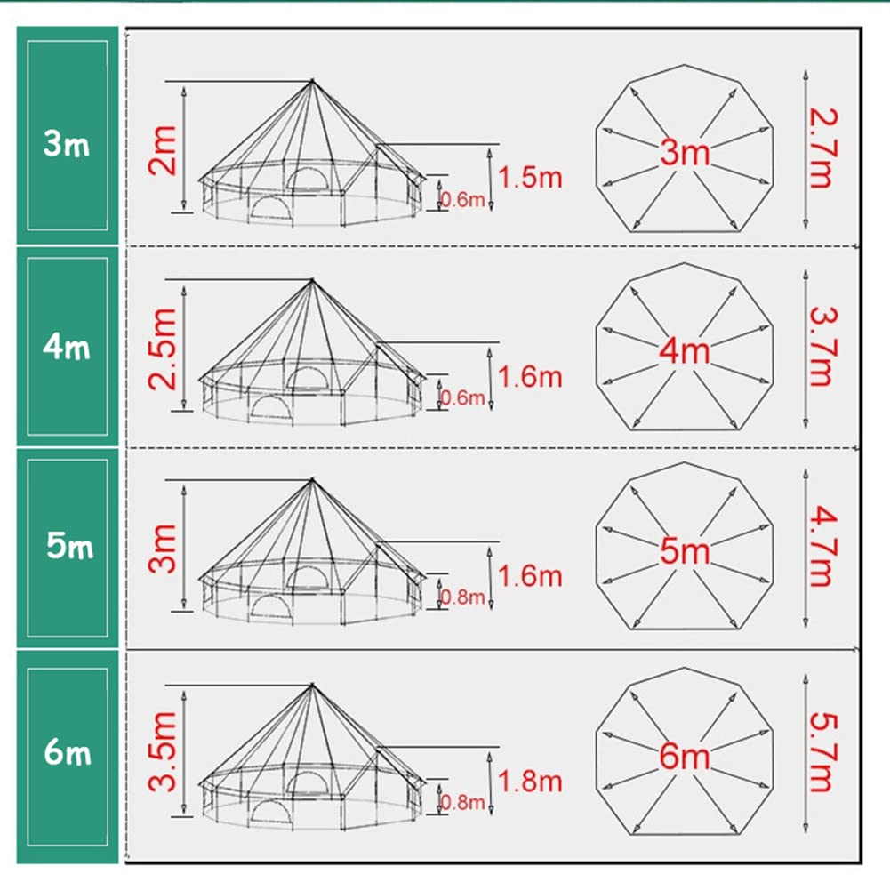 4-Season Family Bell Tent for Camping & Glamping