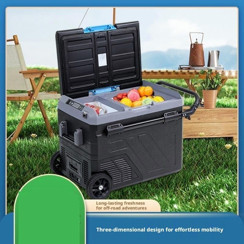VLVWOGHNCZ Outdoor Mini Fridge Portable Car Fridge, 40/50/60L