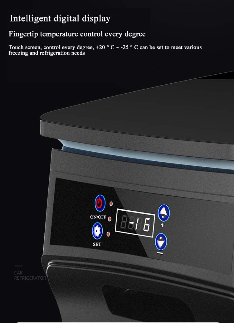 36L Portable Compressor Camping Refrigerator with Fast Cooling