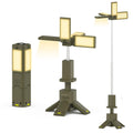 Magnetic LED Camping Light with Telescoping Pole & Power Bank