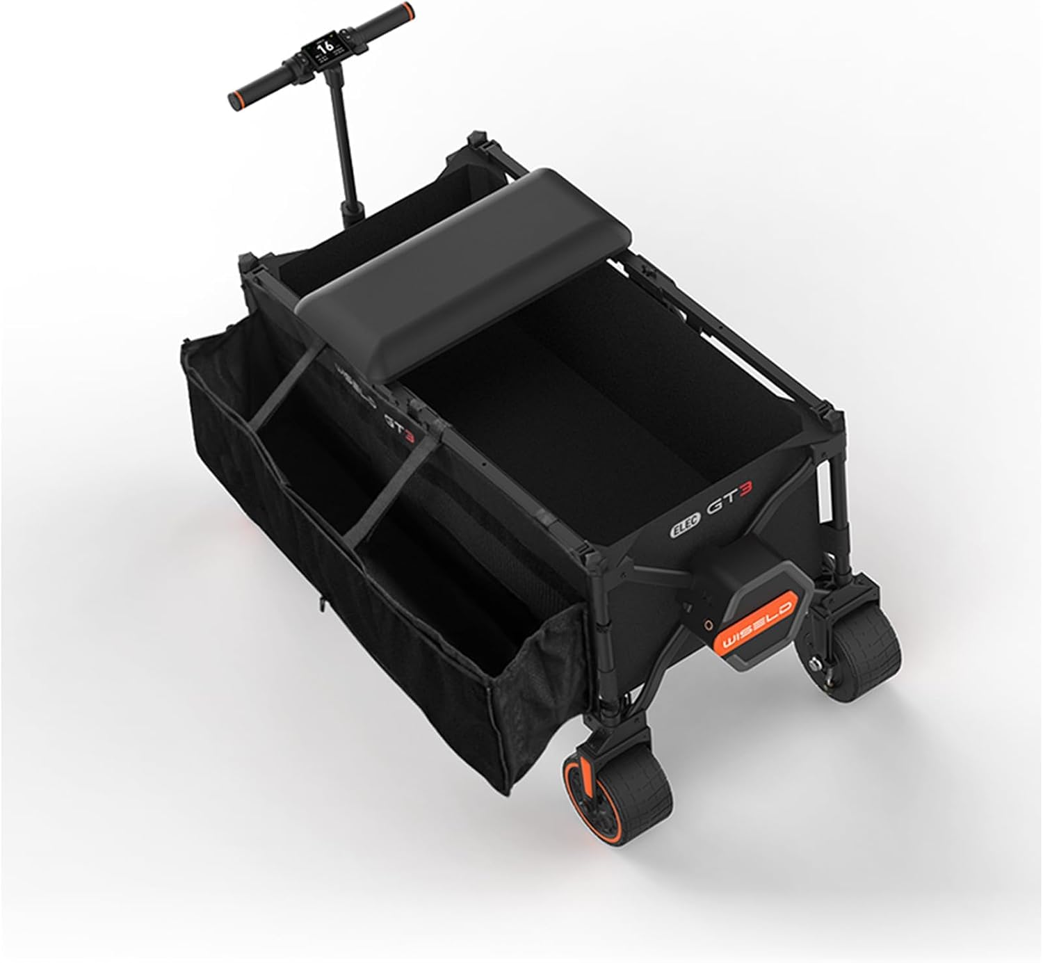 Heavy Duty Electric Wagon Cart with All-Terrain Wheels