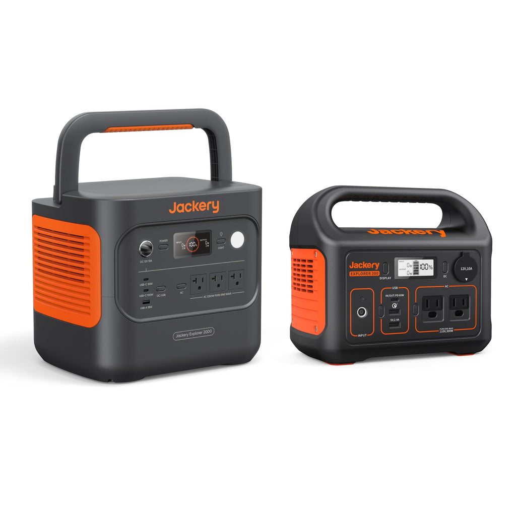 2042Wh Portable Power Station with LiFePO4 Battery & 2200W Output