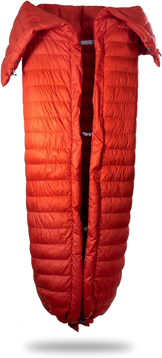 30°F Packable Down Camping Quilt
