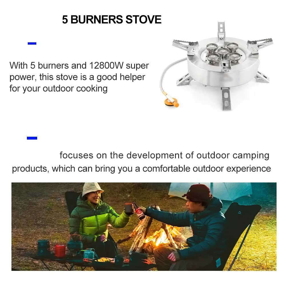 Portable High Power Camping Gas Stove Burner