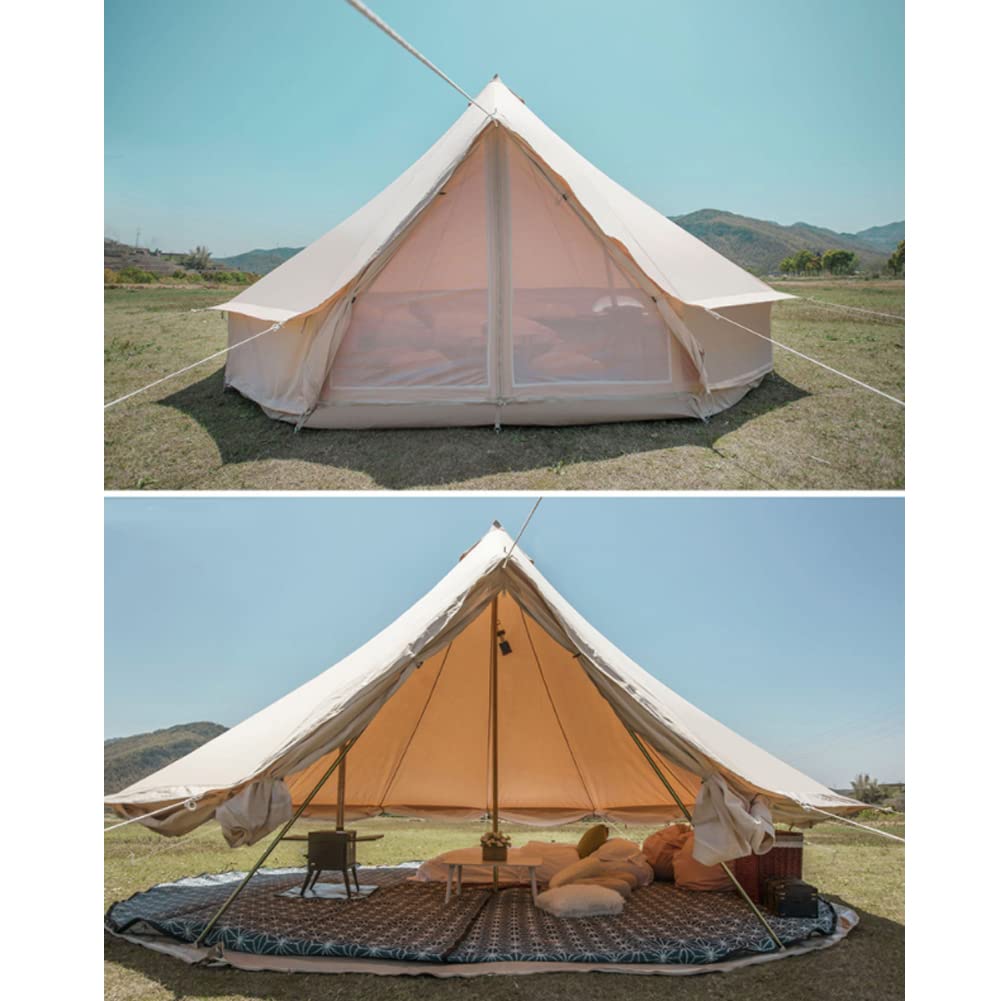 4-Season Family Bell Tent for Camping & Glamping