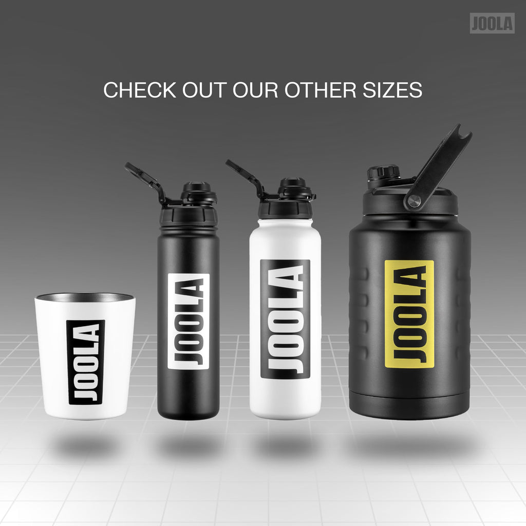 JOOLA Water Bottle (Black/Yellow) - 128oz