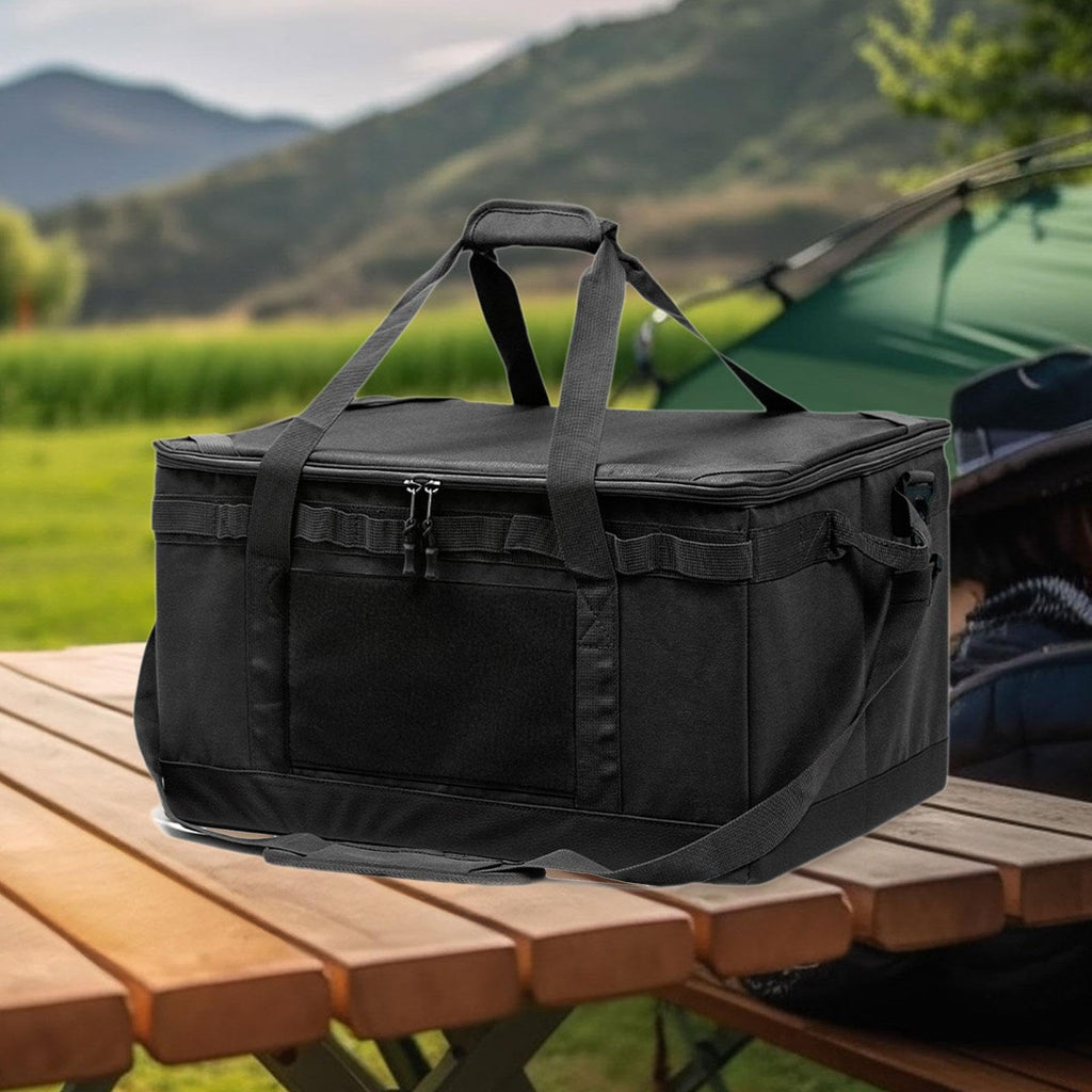 60L Camping Storage Duffel Bag with Dividers