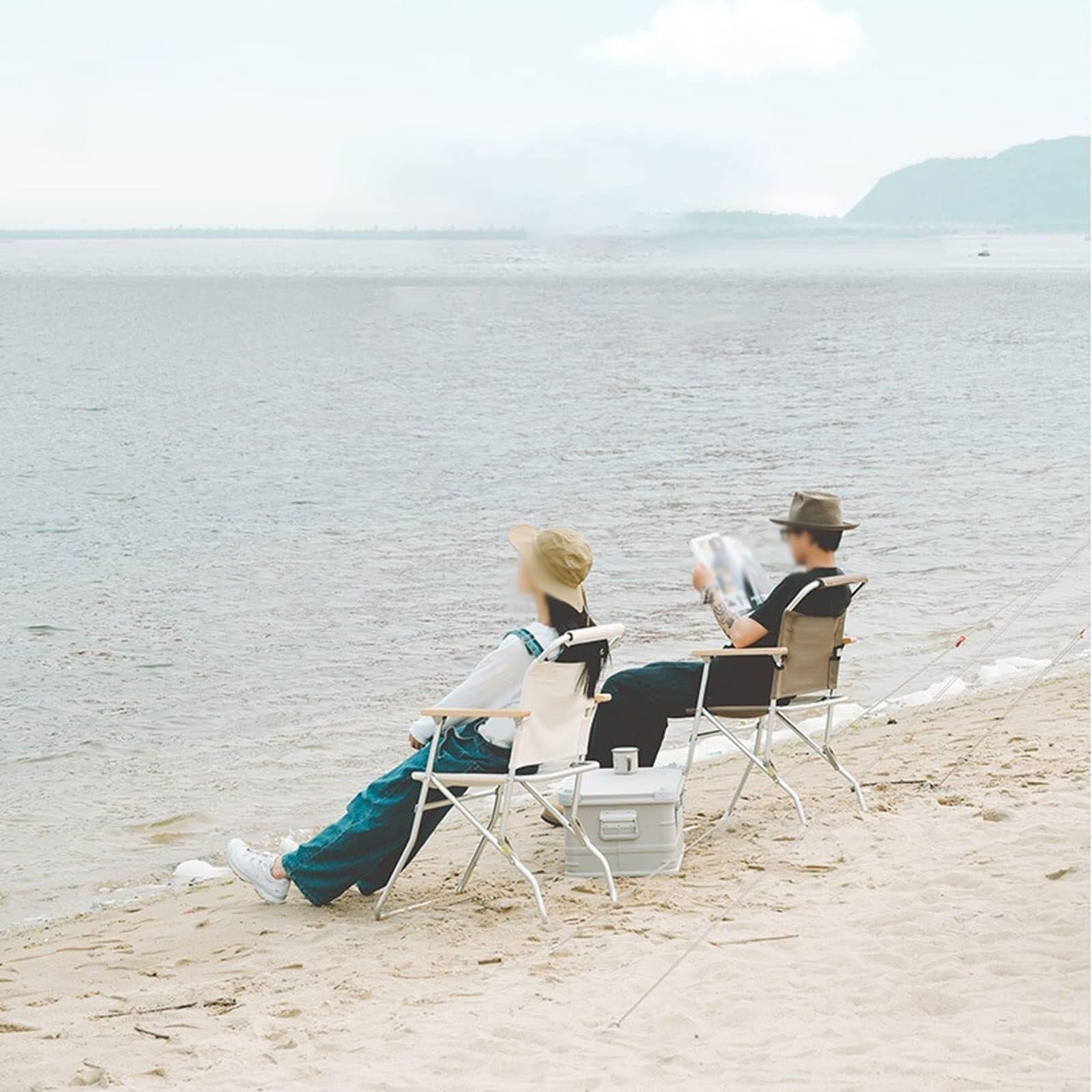 Portable Aluminum Folding Camping Chair