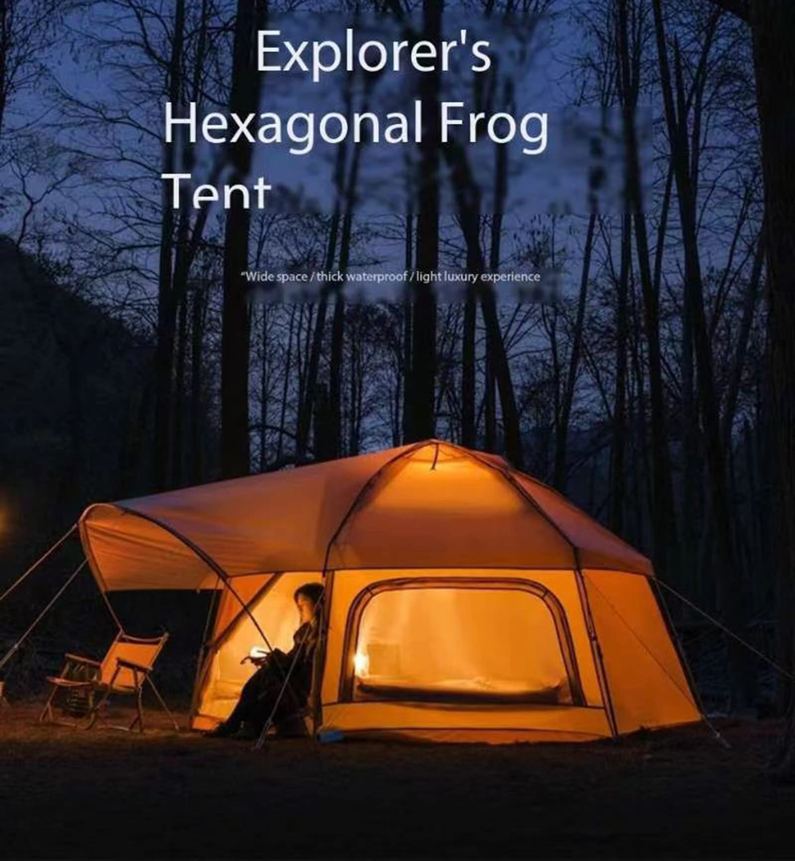 Automatic Folding 4-Season Camping Tent