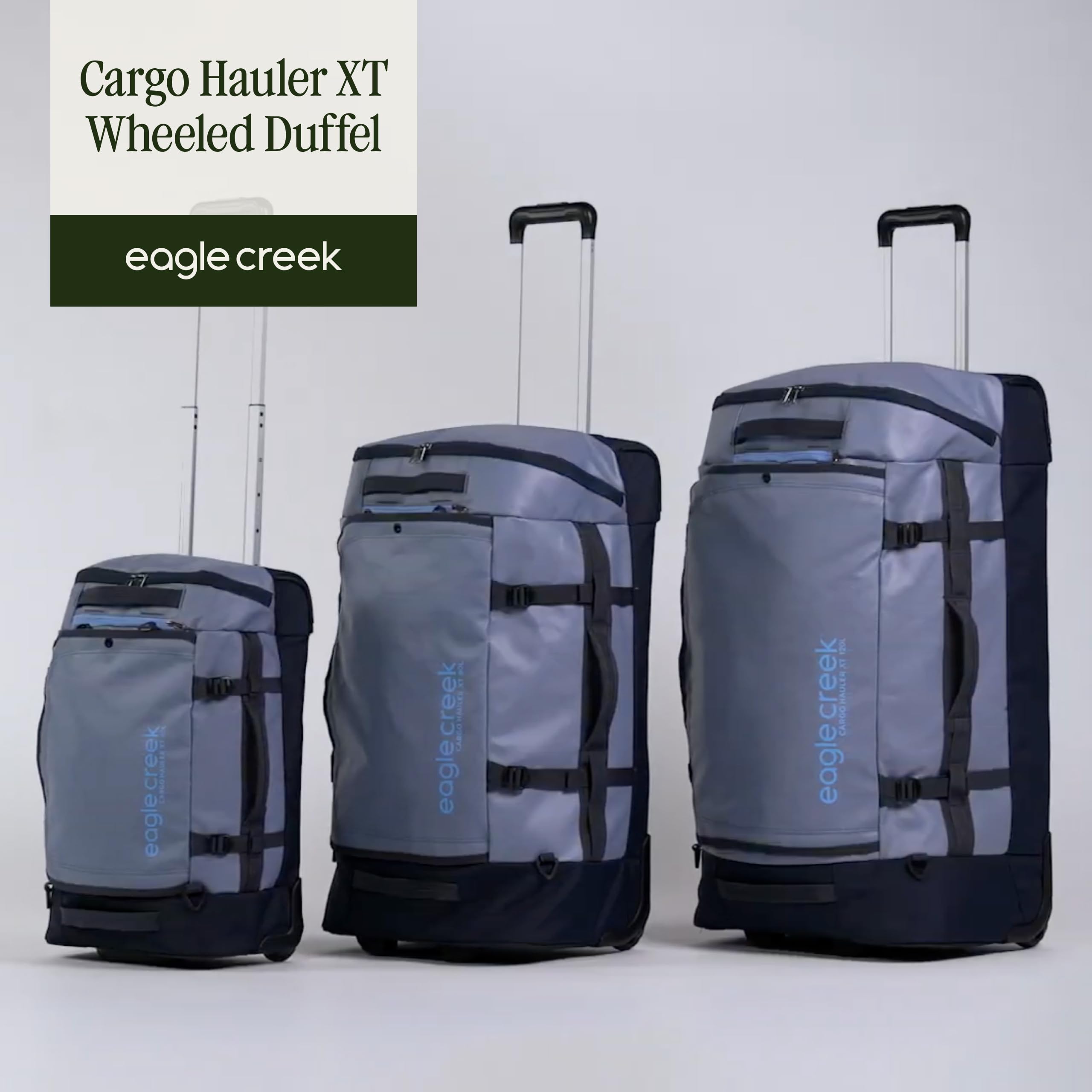 32-Inch Wheeled Duffel Bag with Backpack Straps