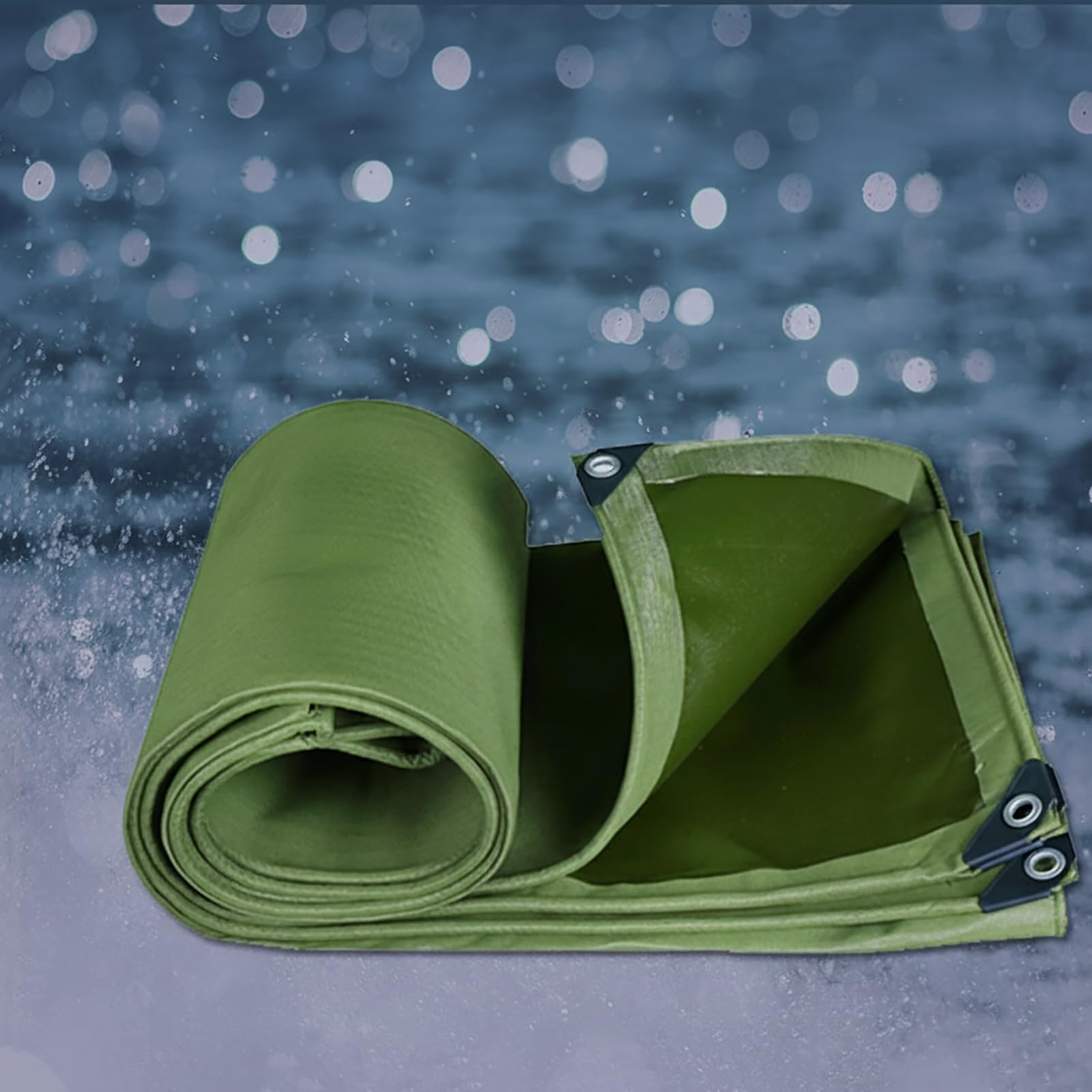 Heavy Duty Waterproof Tarp with Grommets