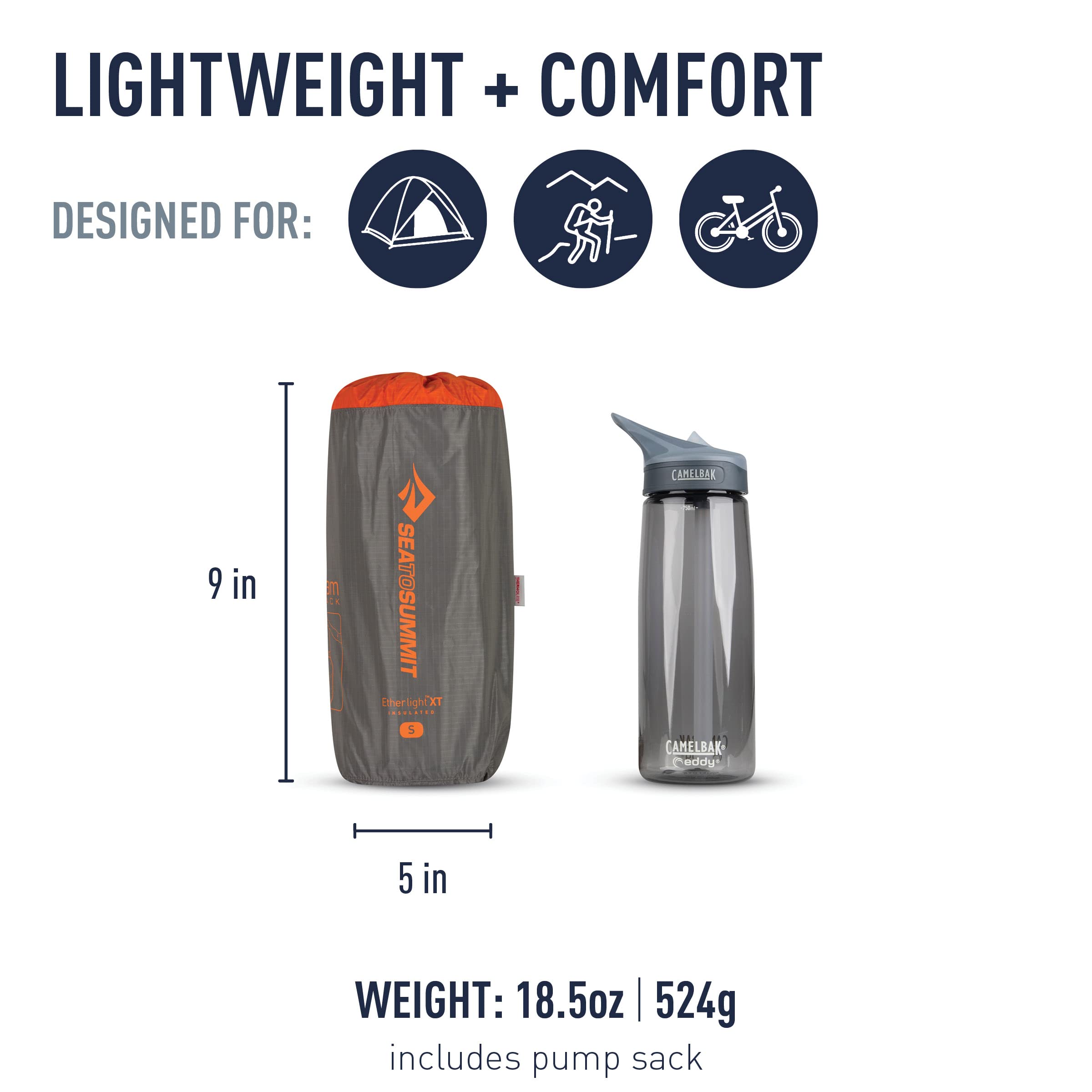 Sea to Summit Ether Light XT Extra-Thick Insulated Air Mattress