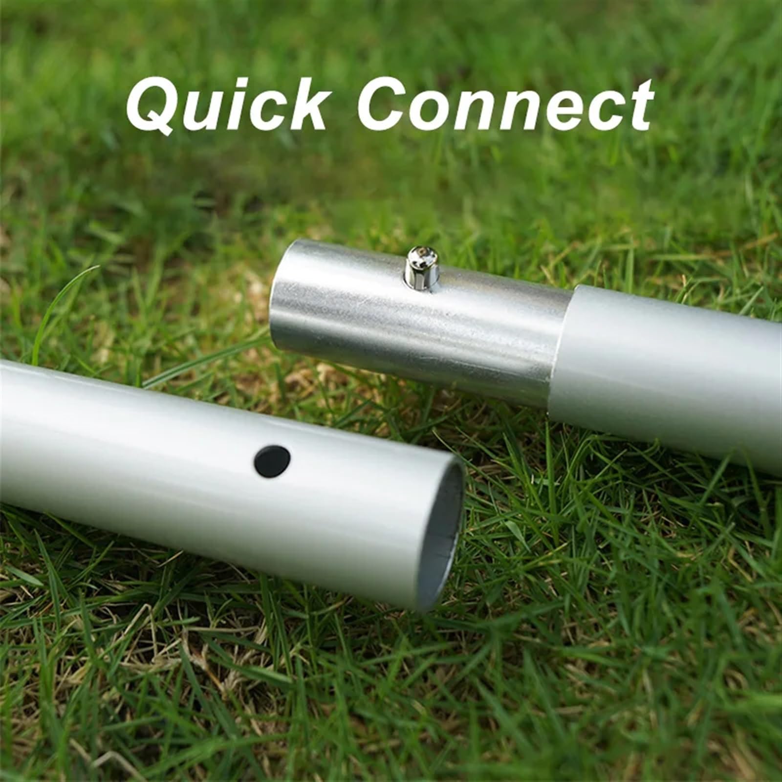 Adjustable Aluminum Tarp & Canopy Support Pole Kit
