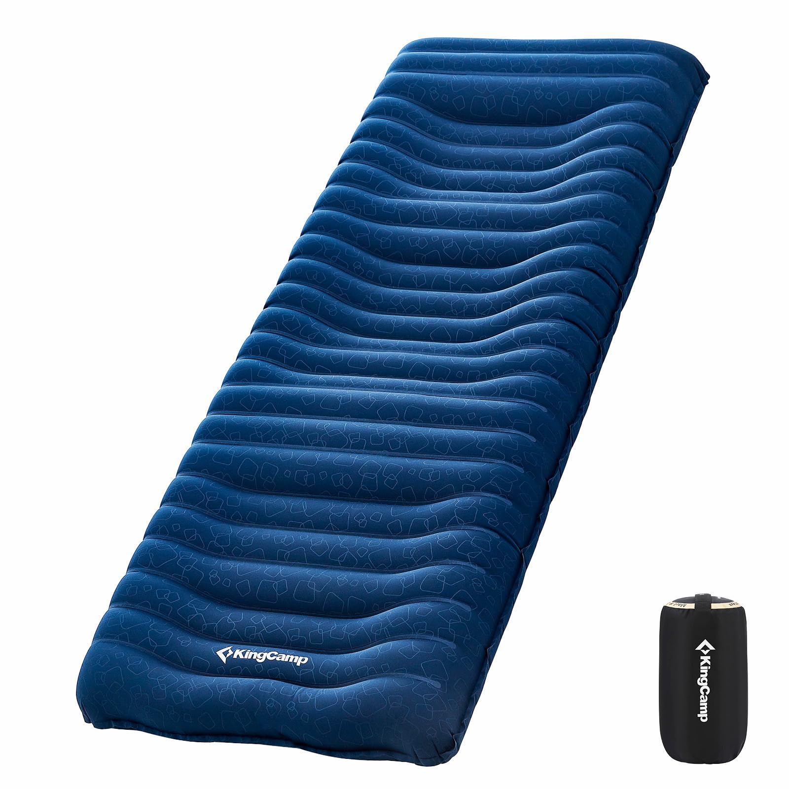 KingCamp Premium Camping Mattress with High R Value, Air & Foam