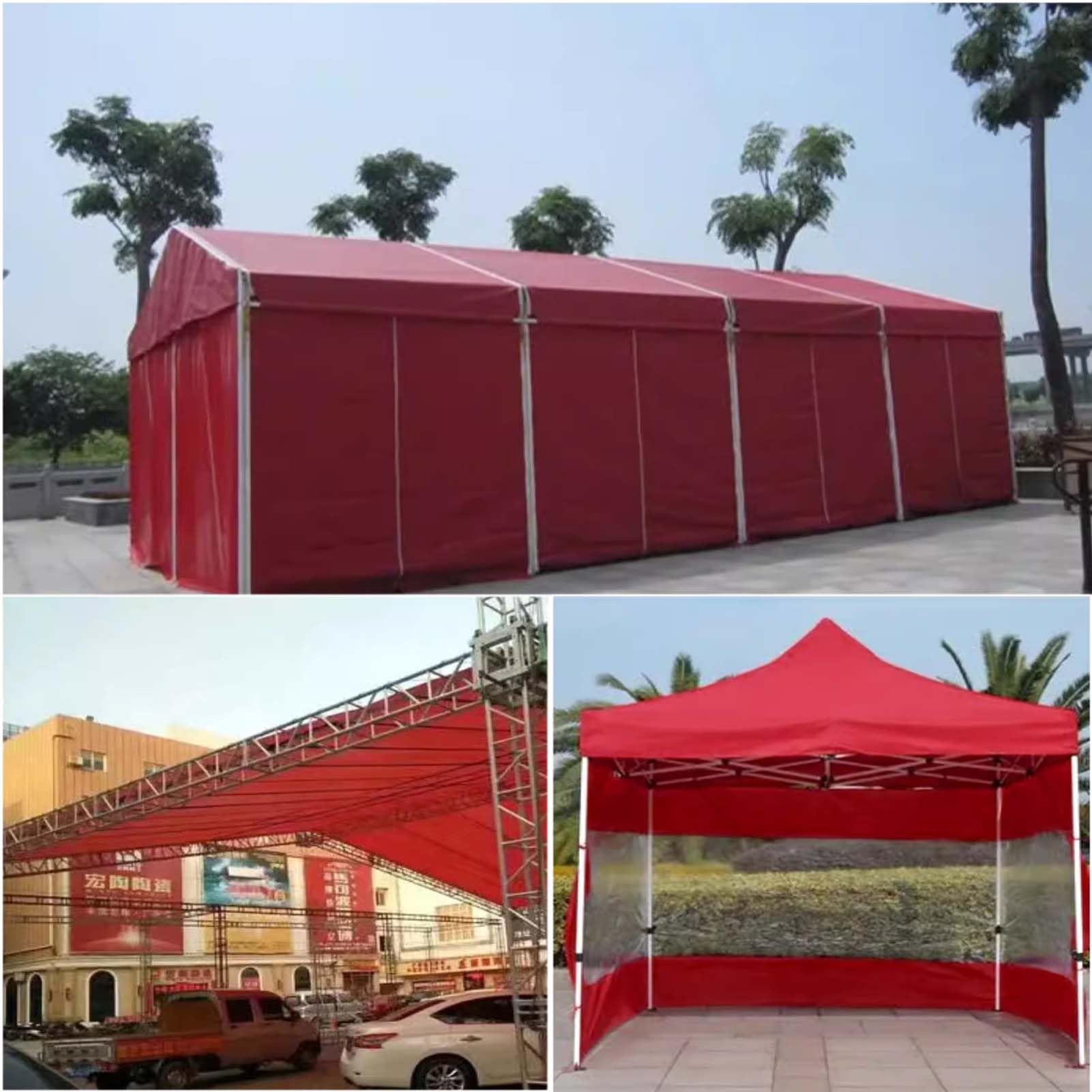 Heavy Duty Waterproof Tarp with Grommets