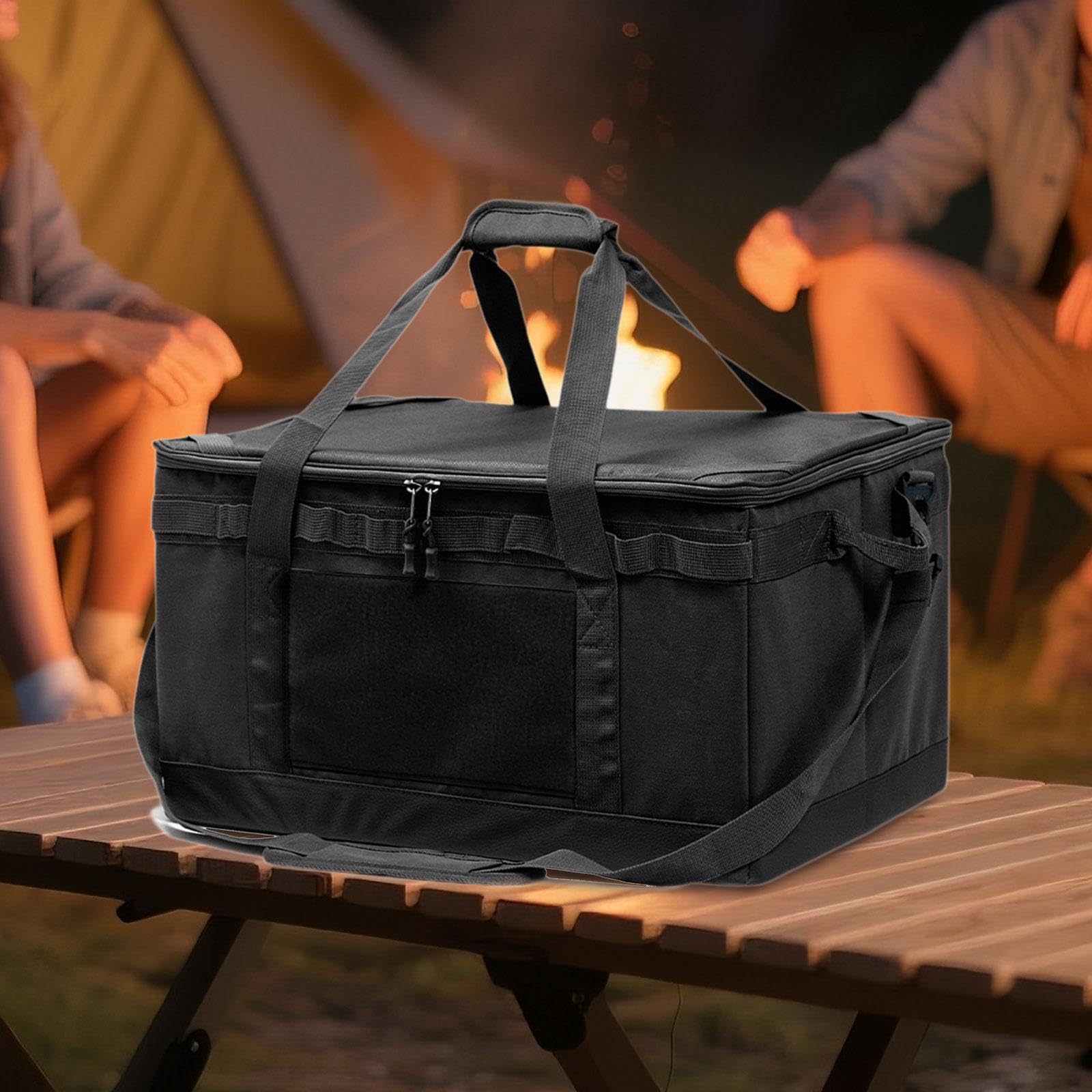 60L Camping Storage Duffel Bag with Dividers