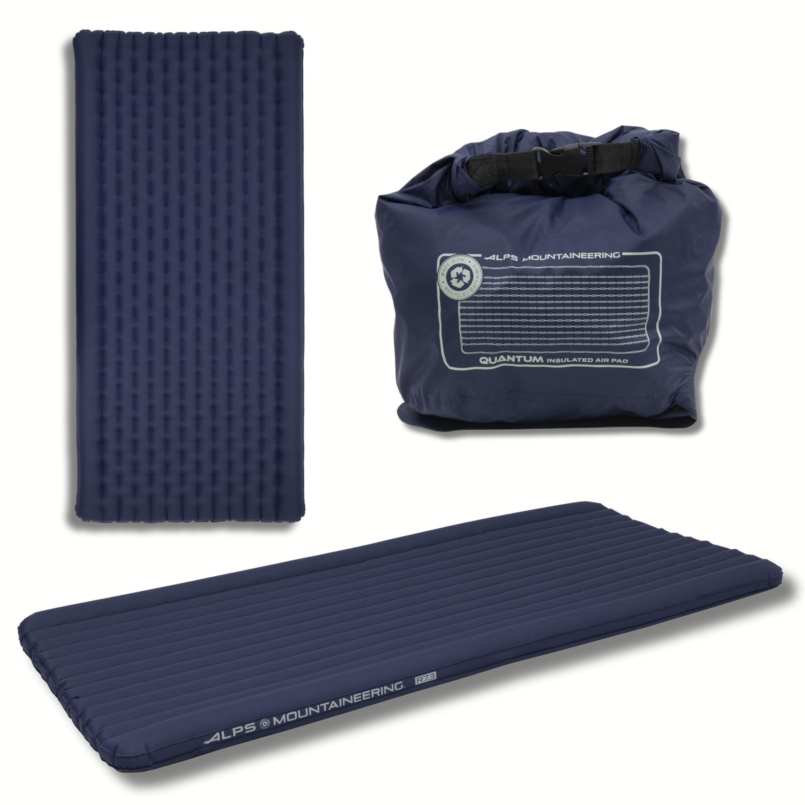 Insulated Camping Air Mattress with Pump Sack