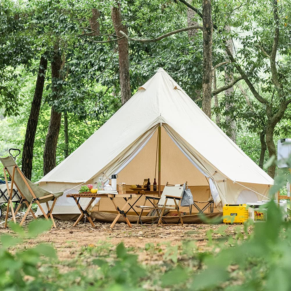 4-Season Family Bell Tent for Camping & Glamping