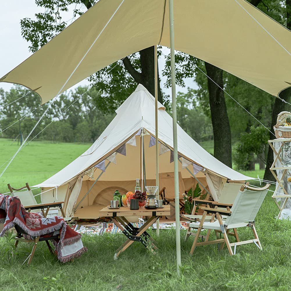 4-Season Family Bell Tent for Camping & Glamping