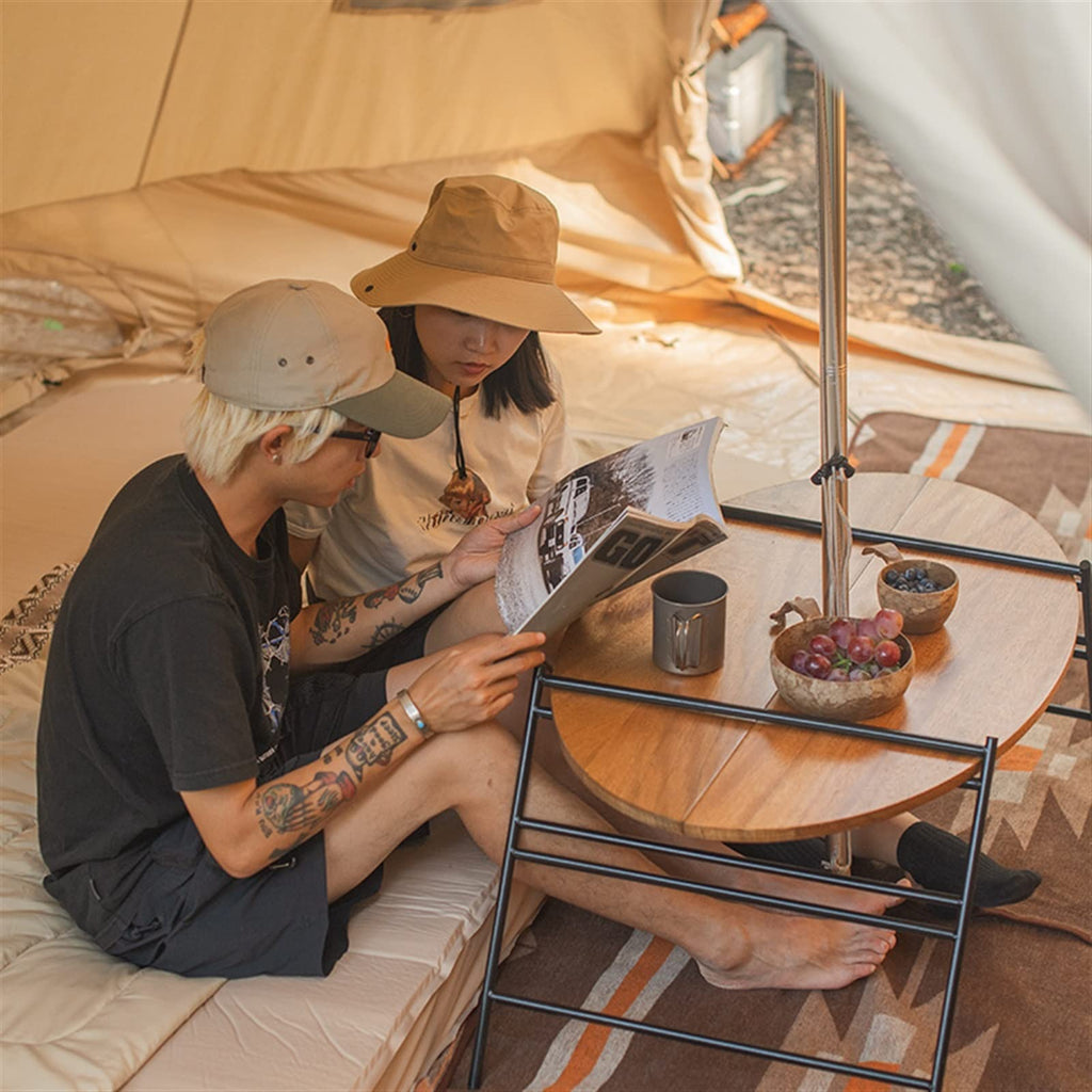 Folding Wood Camping & Picnic Table