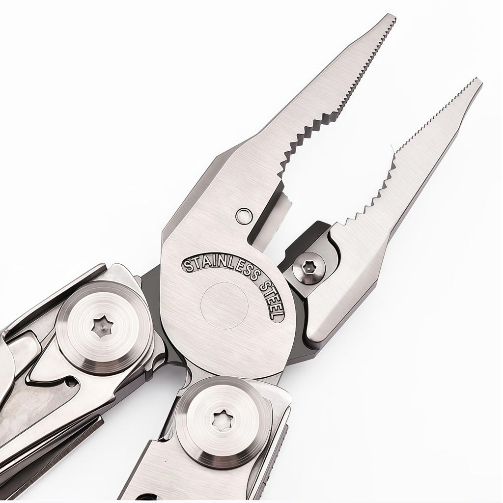 36-in-1 Stainless Steel Multitool Pliers with Accessories