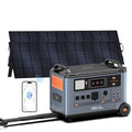 6000W Solar Generator with Expandable Portable Power Station