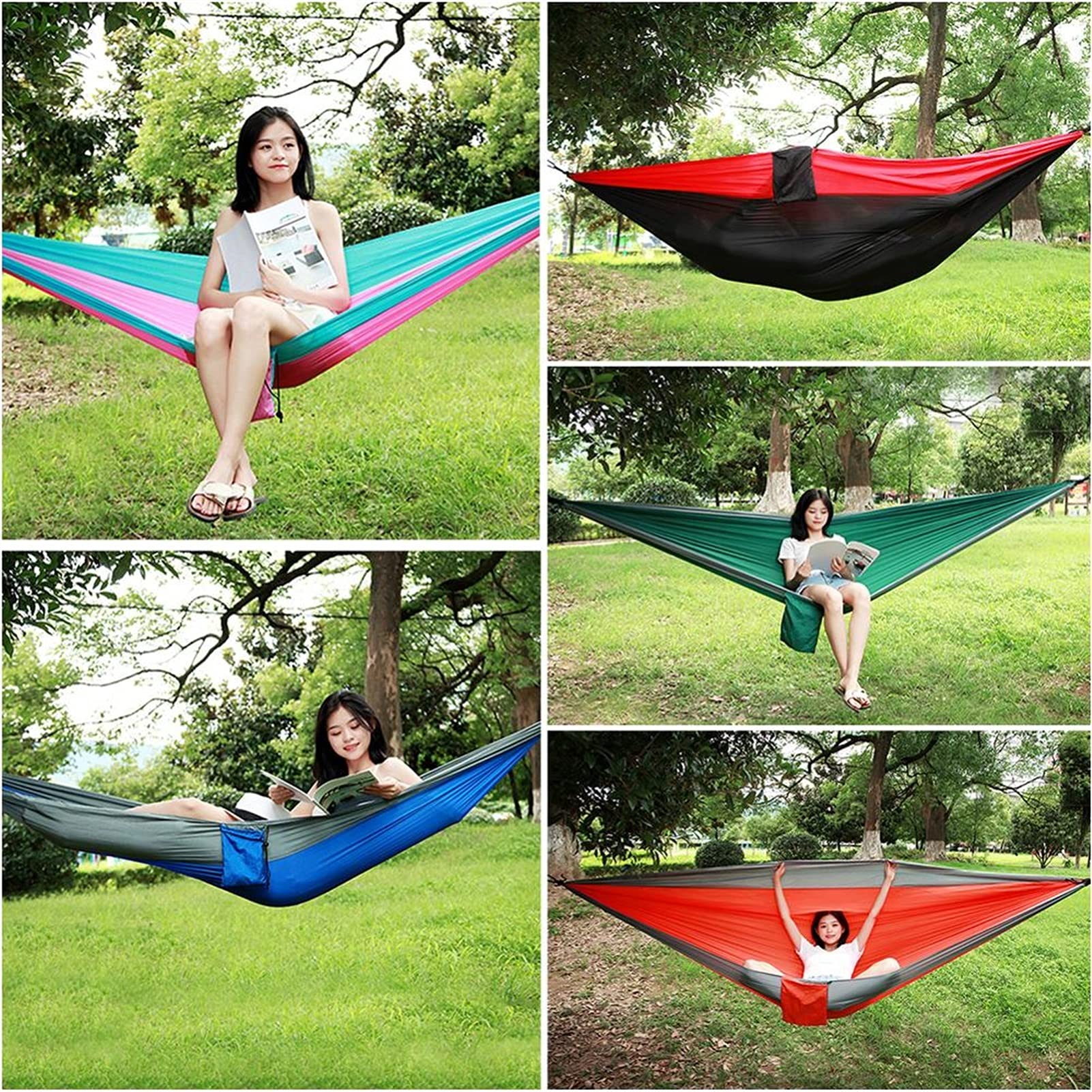 Double Camping Hammock Swing Seat for Outdoor Use