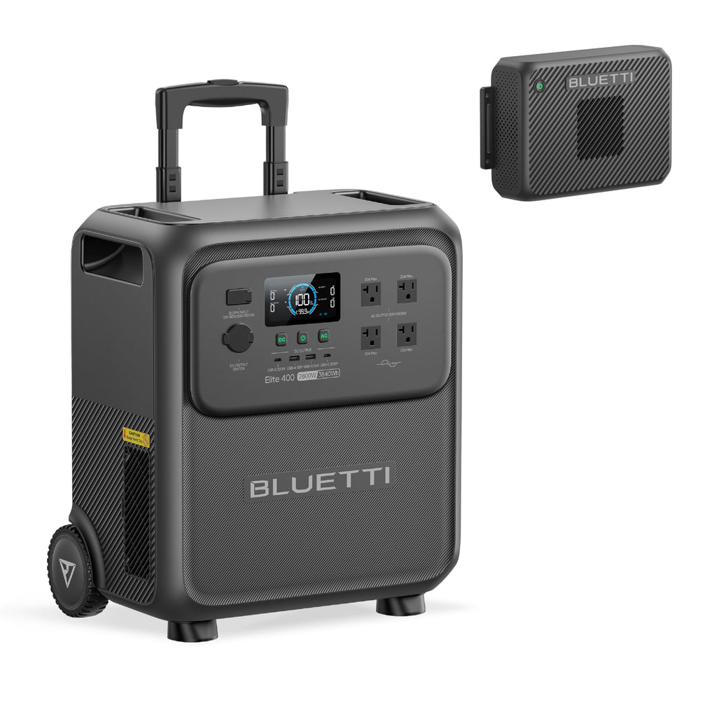 3840Wh Portable Power Station with LFP Battery & 2600W Output
