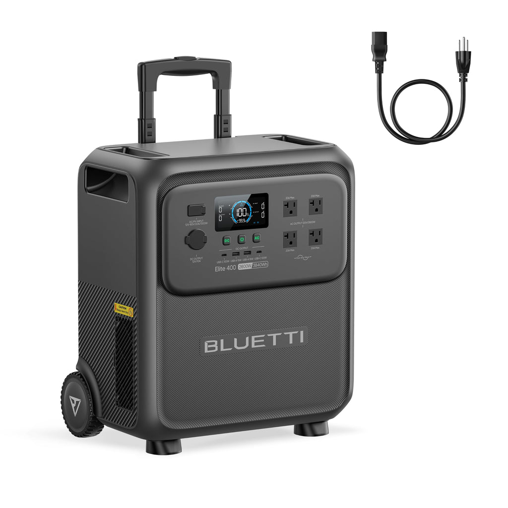 3840Wh Portable Power Station with LFP Battery & 2600W Output