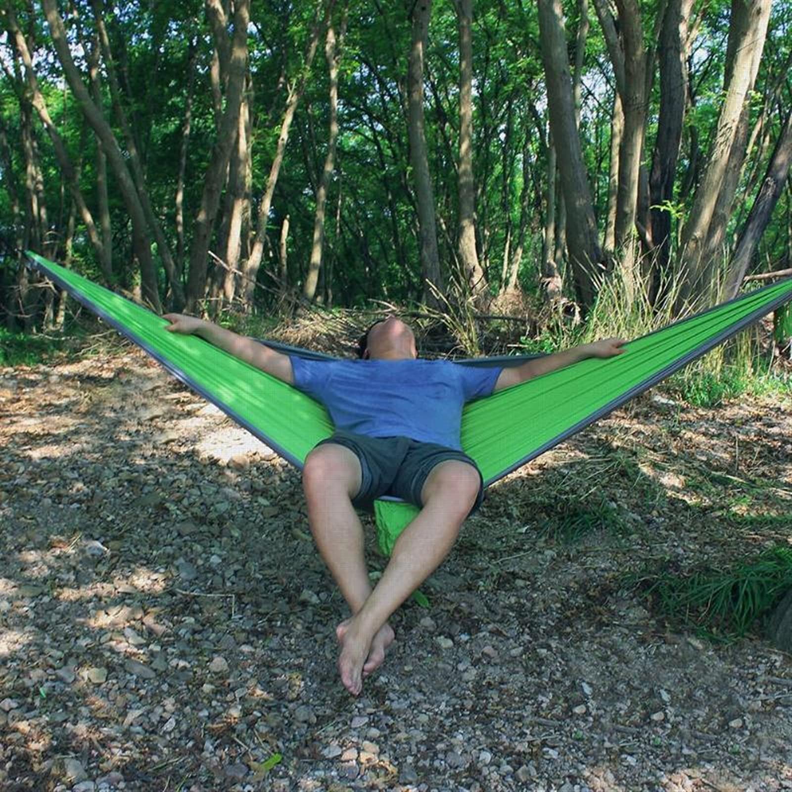 Double Camping Hammock Swing Seat for Outdoor Use