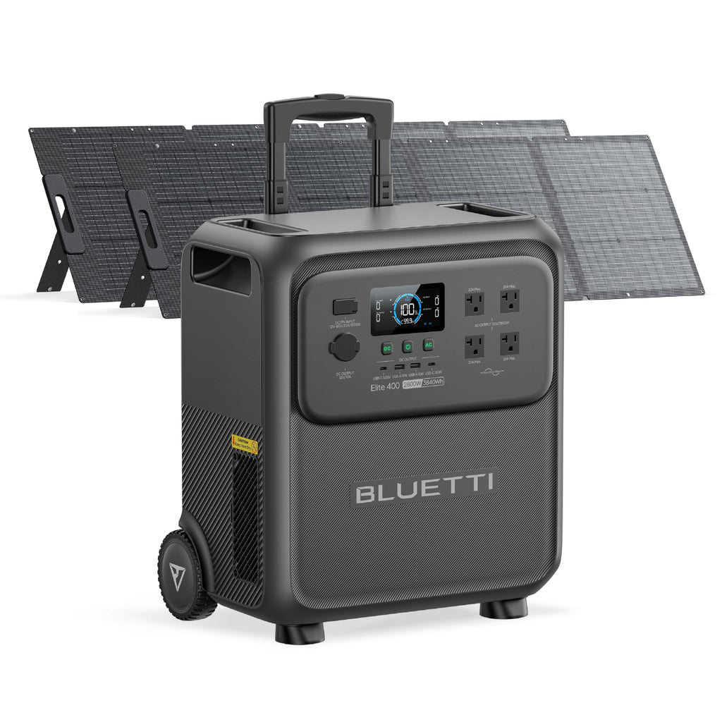 3840Wh Portable Power Station with LFP Battery & 2600W Output