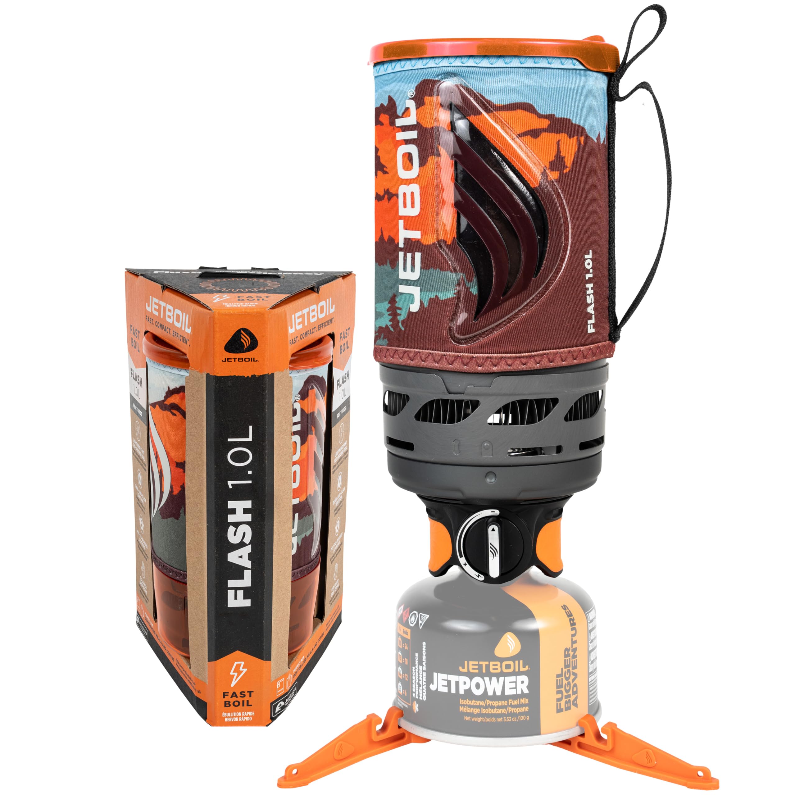 Portable Fast Boil Camping Stove with Cooking Cup