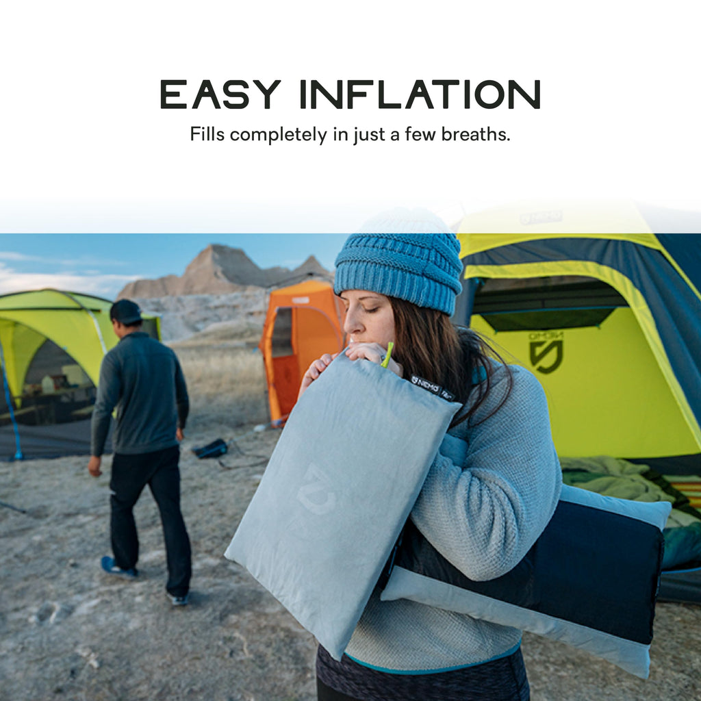 NEMO Equipment Fillo Elite Luxury Camping Pillow